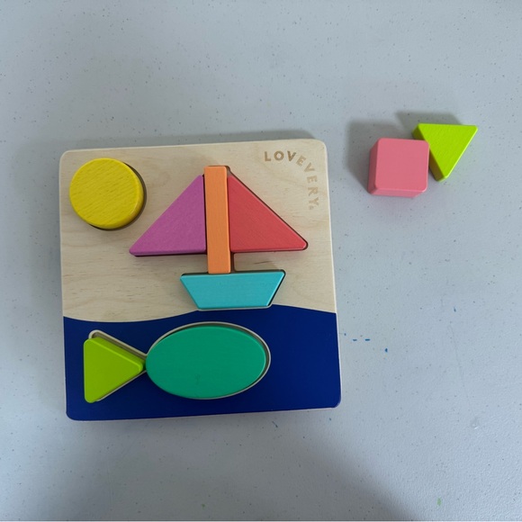 Lovevery Double-Sided Sunny Day Puzzle - Picture 1 of 4